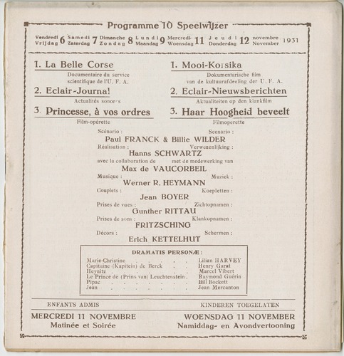 Omslag van programmabrochure 0738_06-11-31_12-11-31